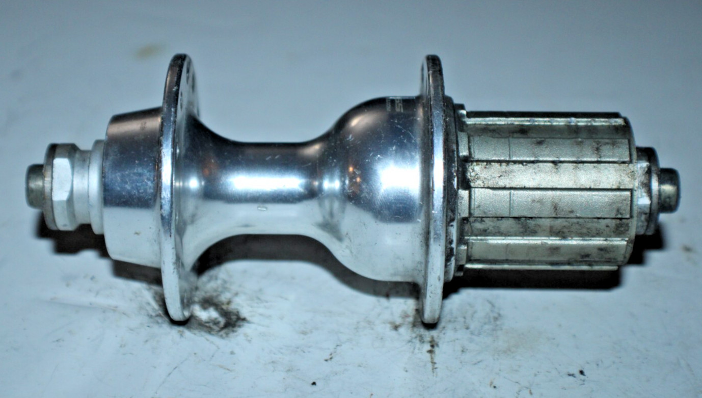Racing Rear Hub Freehub Silver 24H 131mm Touring Road MTB Gravel USA Shipper :)