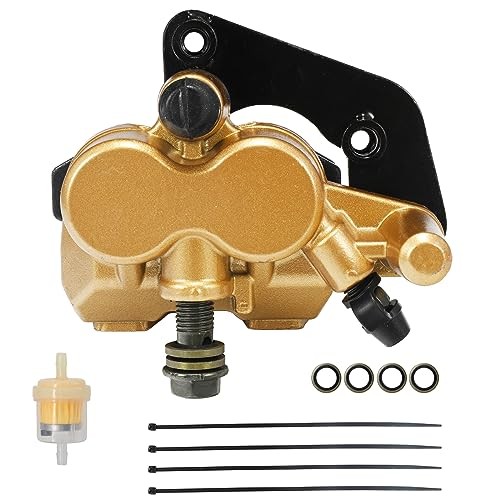 Front Brake Calipers 51mm Twin Piston Hydraulic Cylinder Caliper For gold