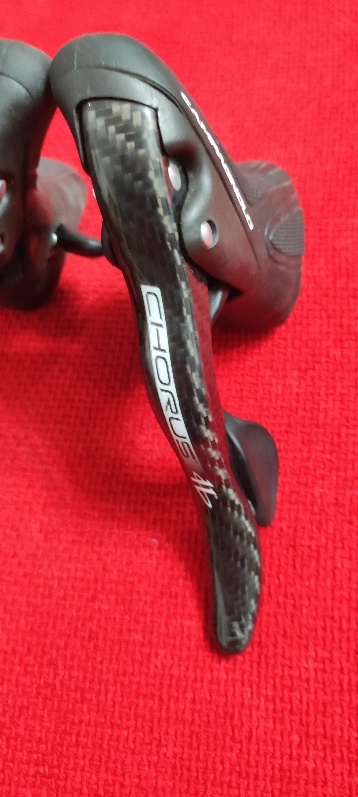 Campagnolo Chorus 11 Speed Shifters/Levers/Brifters Carbon Ergo Power 11×2