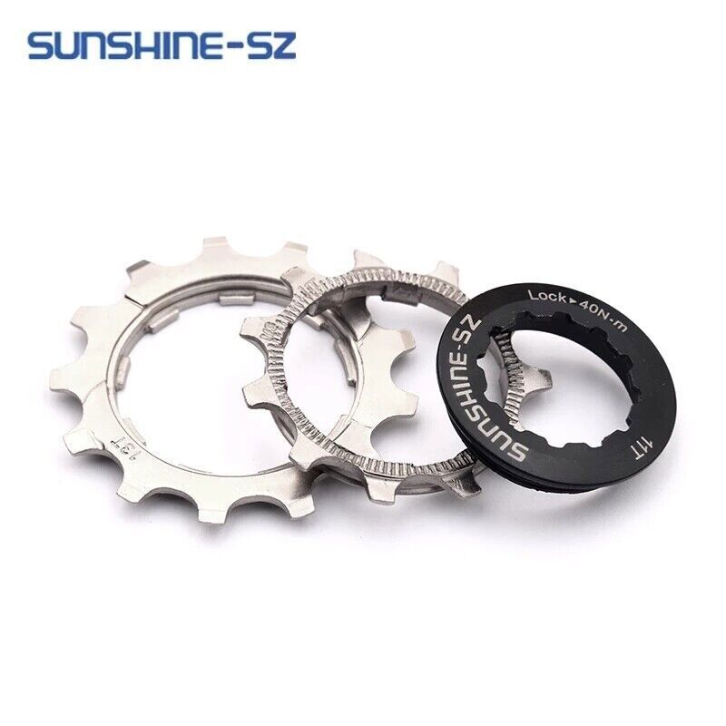 SUNSHINE 8 Speed Silver Cassette Freewheel 11-32/36/40/42T SHIMANO HG Bike MTB