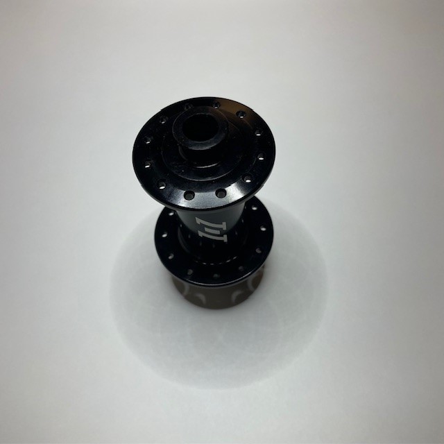 Industry Nine 1/1 Front Hub – 12 x 100mm, Center-Lock, Black, 24H