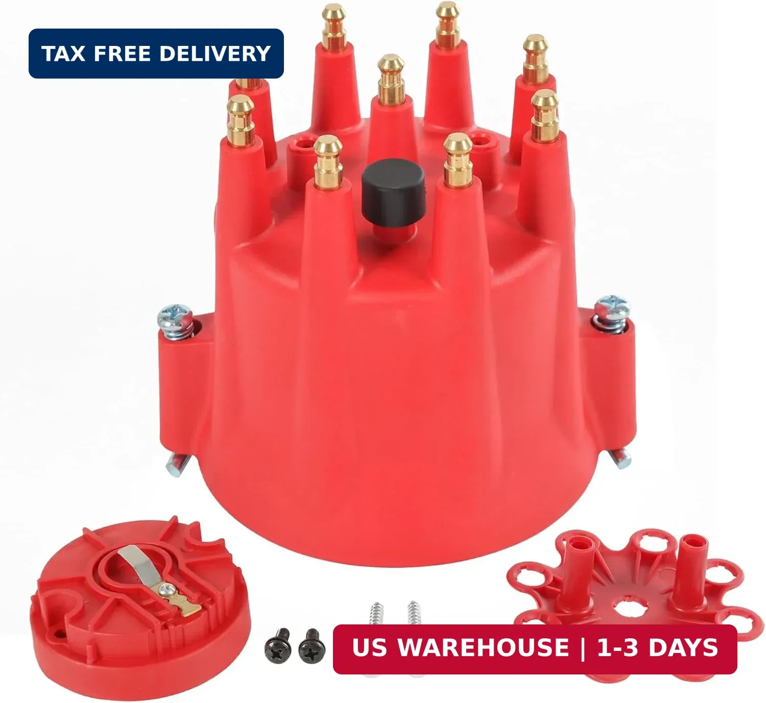HEI Distributor Cap and Rotor Kit 84335 Replacement For Pro Billet Distributor U
