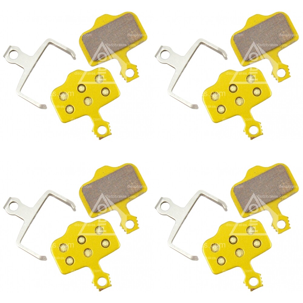 4 Pairs Sintered SRAM Avid Level Stealth S-300 RED Force Rival Apex Brake Pads