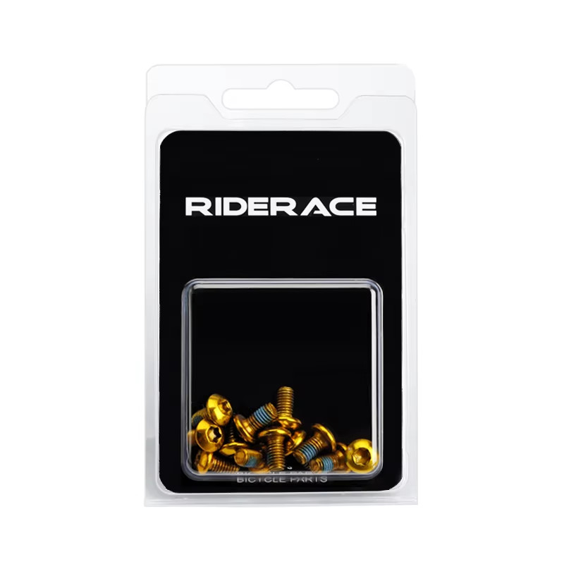 12pcs Bicycle Disc Brake Rotor Bolts T25 M5x9mm Stainless Steel Mtb Road Bike Sc