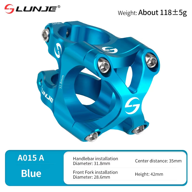 Handlebar Stem Aluminum Alloy MTB Road Bike Stem Ultralight High Strength Short