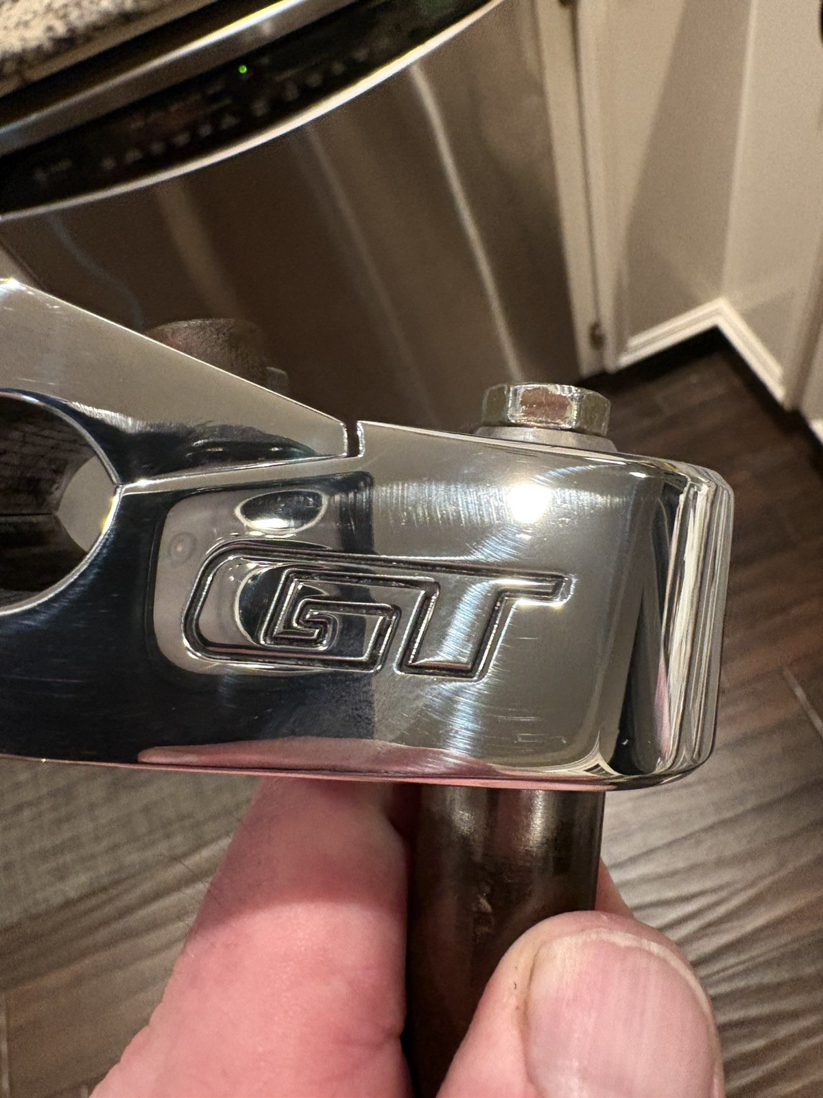 GT ELITE STEM 1 Inch THREADED OG RESTORED AND POLISHED