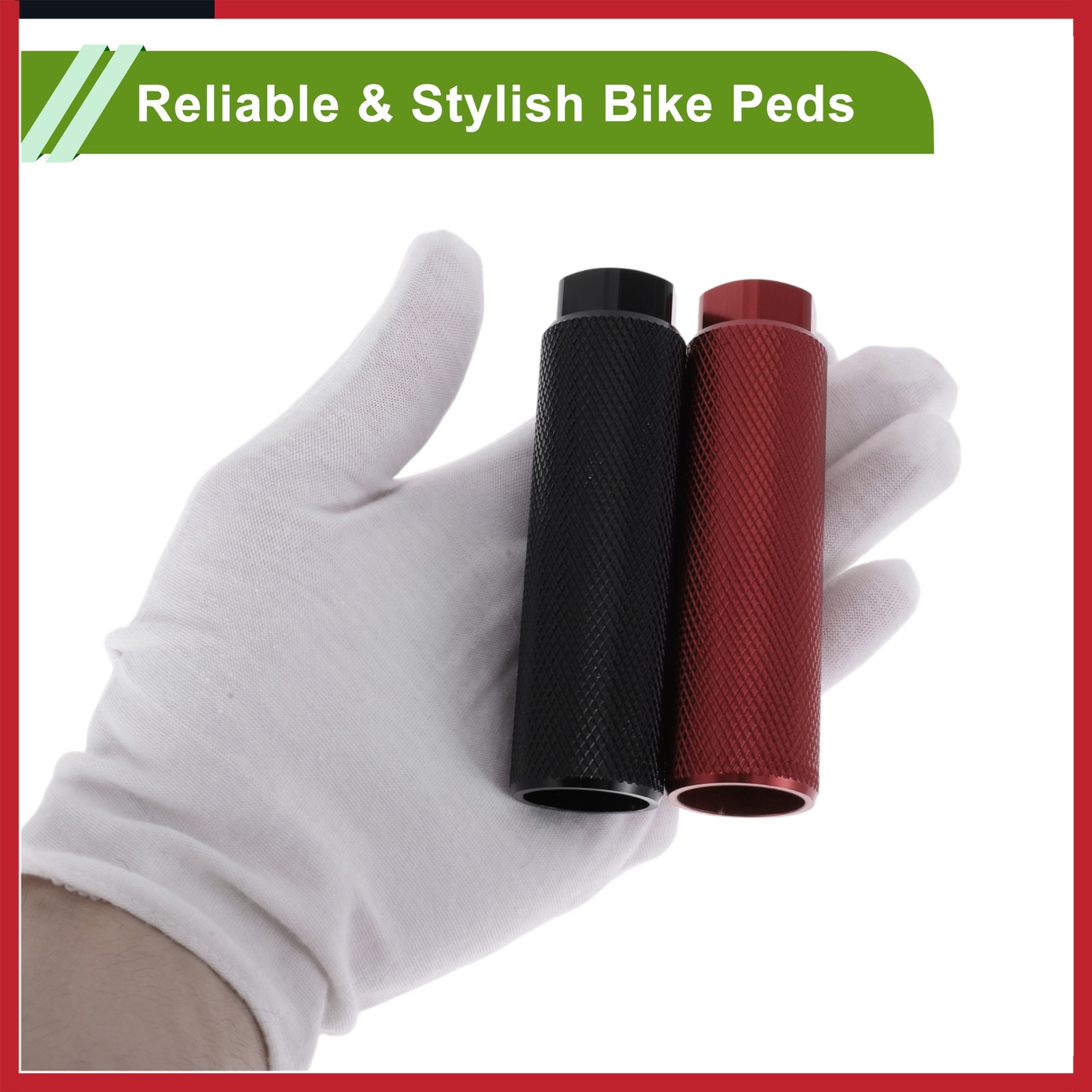 4 Pcs Bike Pegs 100mm Bicycle Backseats Stands Cycling Foot Pegs