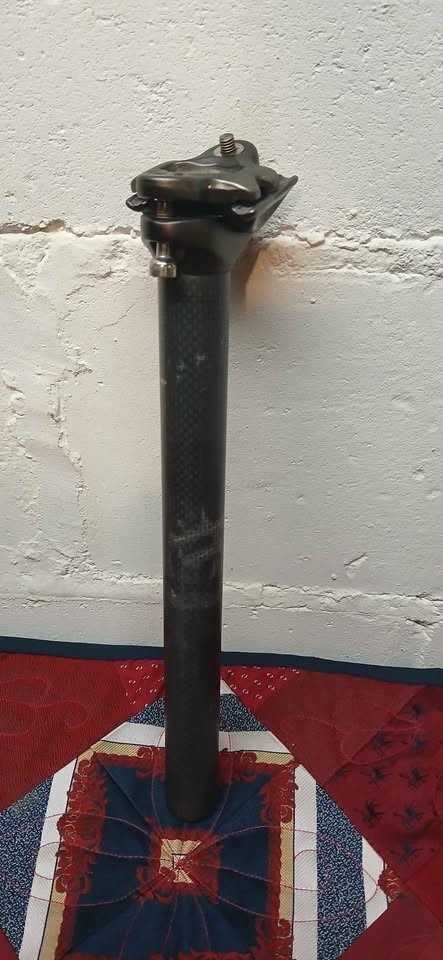 Specialized Langster Seattle Aluminum Carbon Wrapped Seatpost 27.2mm 2 Bolt