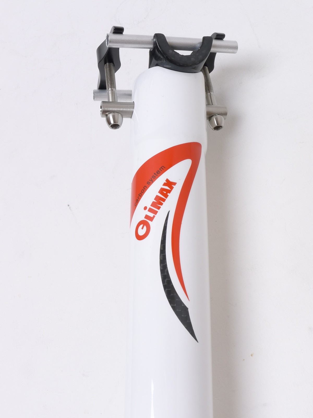 145g,34.9x350mm Climax SP02B 3K gloss carbon Seatpost Road MTB Bike White