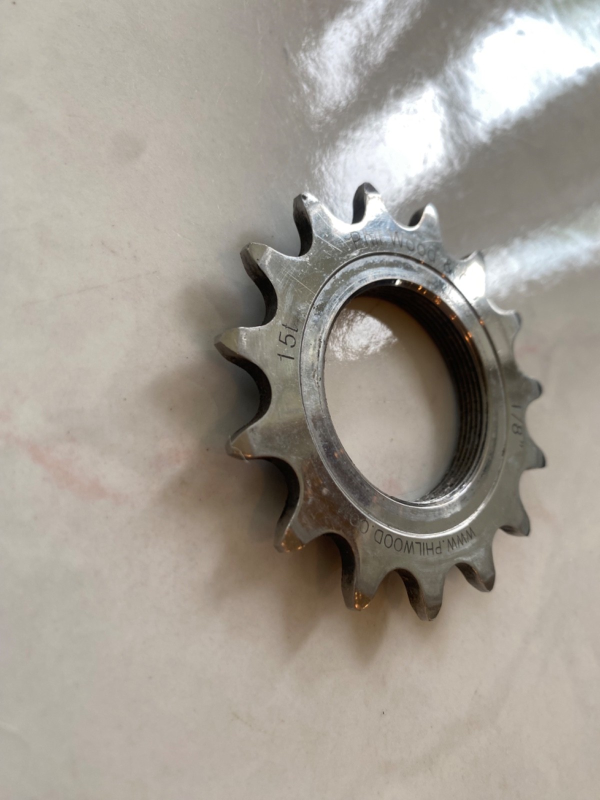 Phil Wood & Co 1/8″ 15t Track Cog