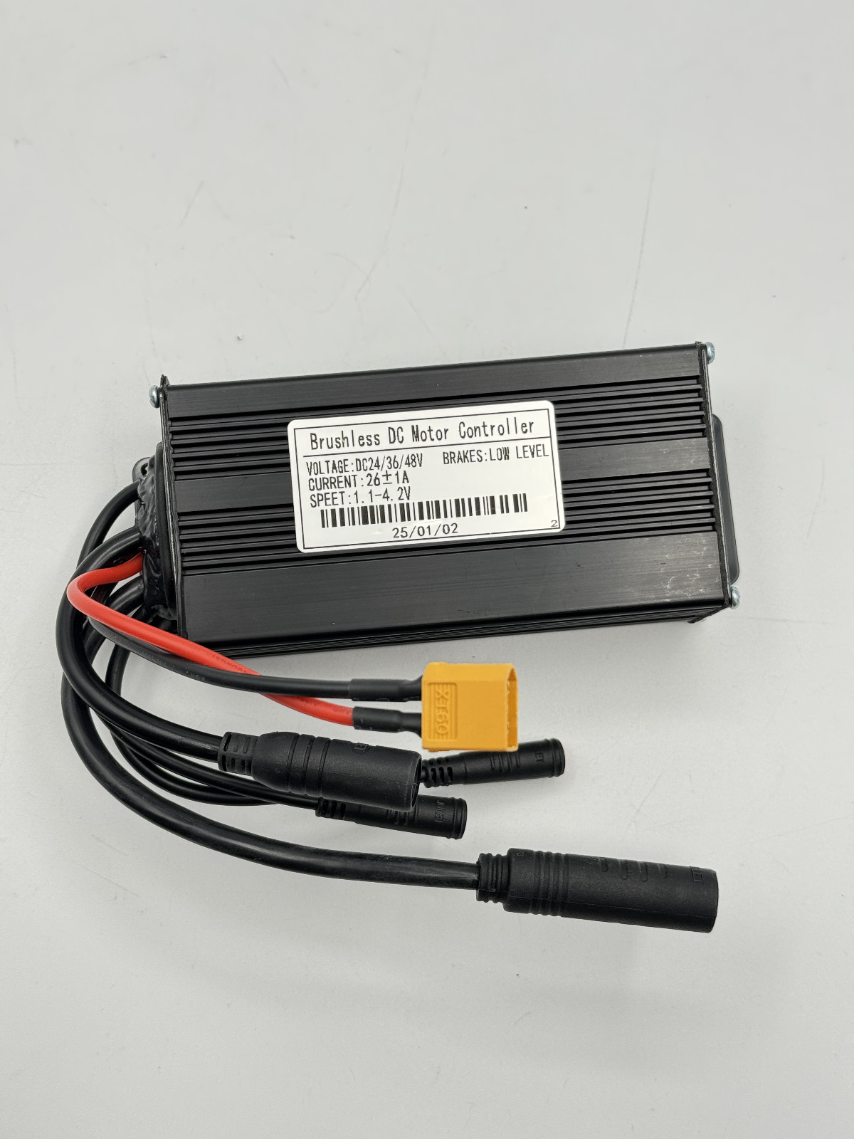 Electric Bike Controller 24V 36V 48V 26A Sine Wave 3-Mode Control Box DC Motor