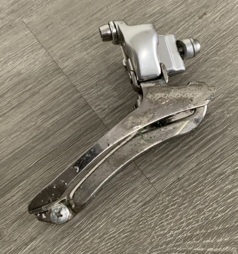 SHIMANO DURA ACE FRONT DERAILLEUR BRAZE-ON 7800 MODEL