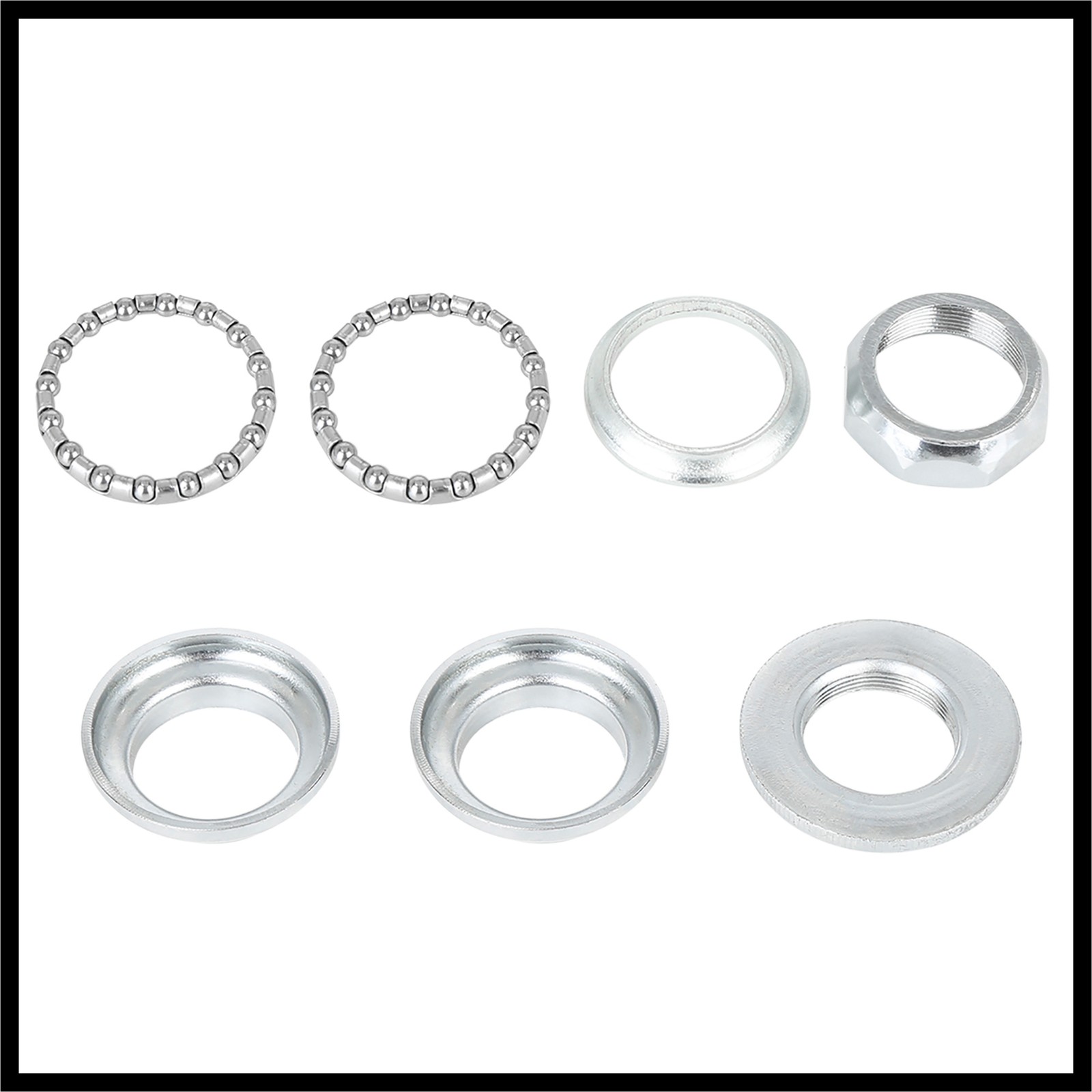 25.4mm 7 in 1 Bicycle Headset Threaded Mountain Headset Sealed Bearing Set