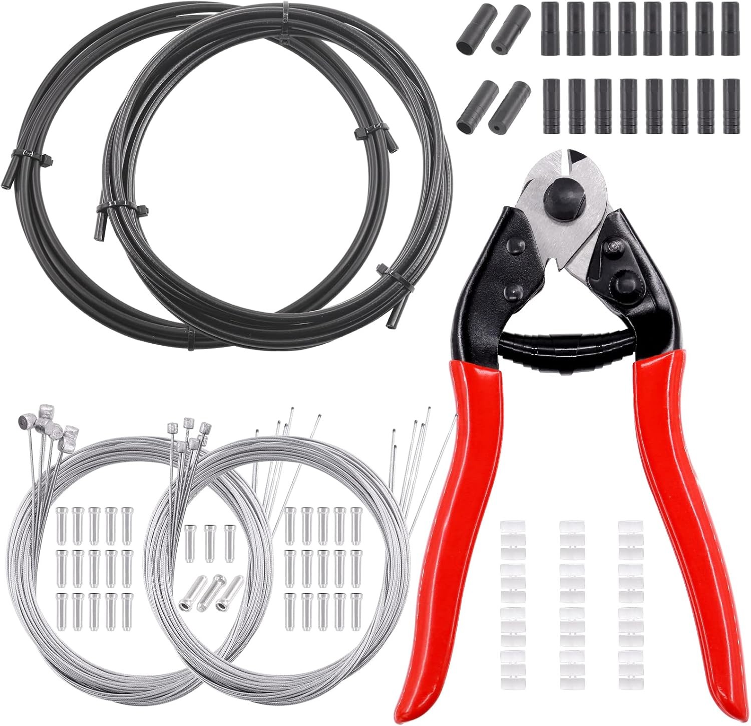 83Pcs Stainless Steel Bike Cable Cutter and Brake Cable Housing Shift Cable