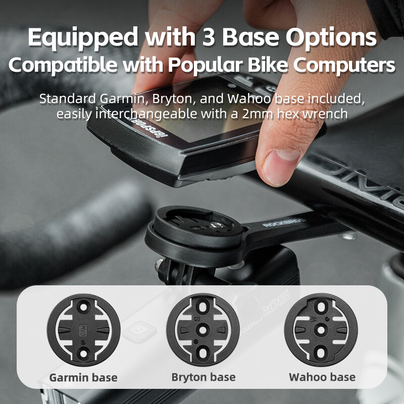 ROCKBROS Speedometer Extention Bracket Carbon Fiber Go Pro Action Camera Bracket