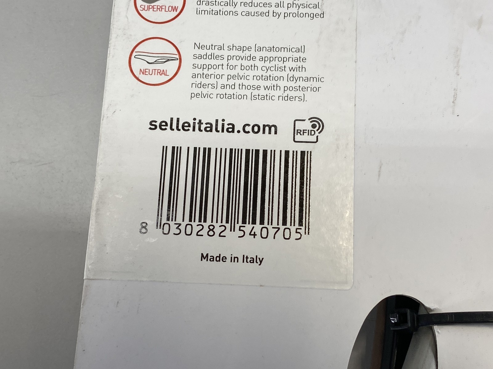 Selle Italia SLR Boost Gravel Ti316 Superflow L3- Mud Brown