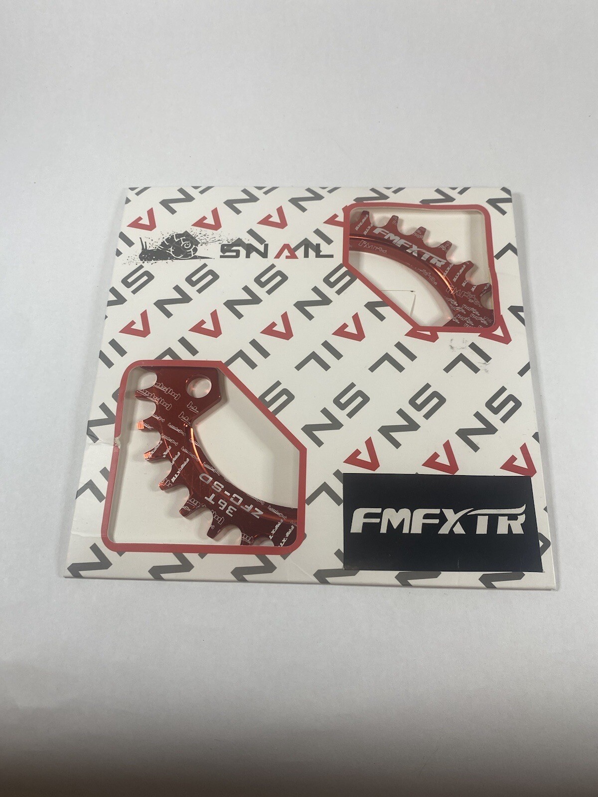 SNAIL ZFC-SD 36T RED ALLOY 104BCD NARROW WIDE MTB CHAINRING 8 9 10 11 SPEED