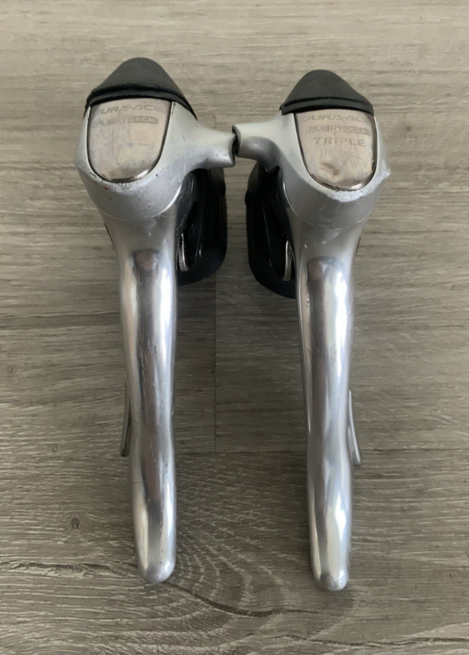 SHIMANO DURA ACE BRAKE / SHIFTER COMBO SET MODEL 7703 TRIPLE 3 X 9 SPEED