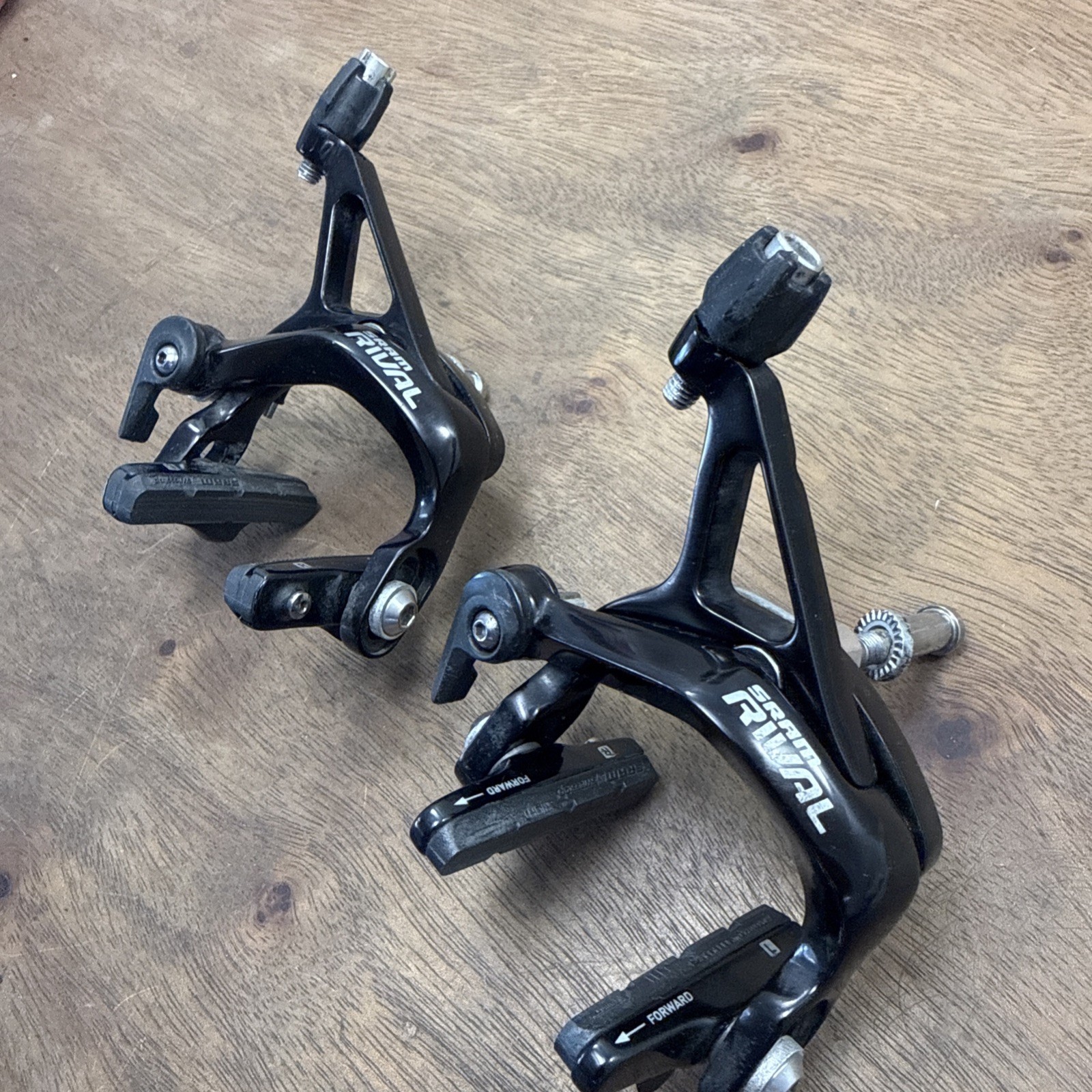 SRAM Rival Rim Brake Calipers Set Front & Rear Road Bike Black