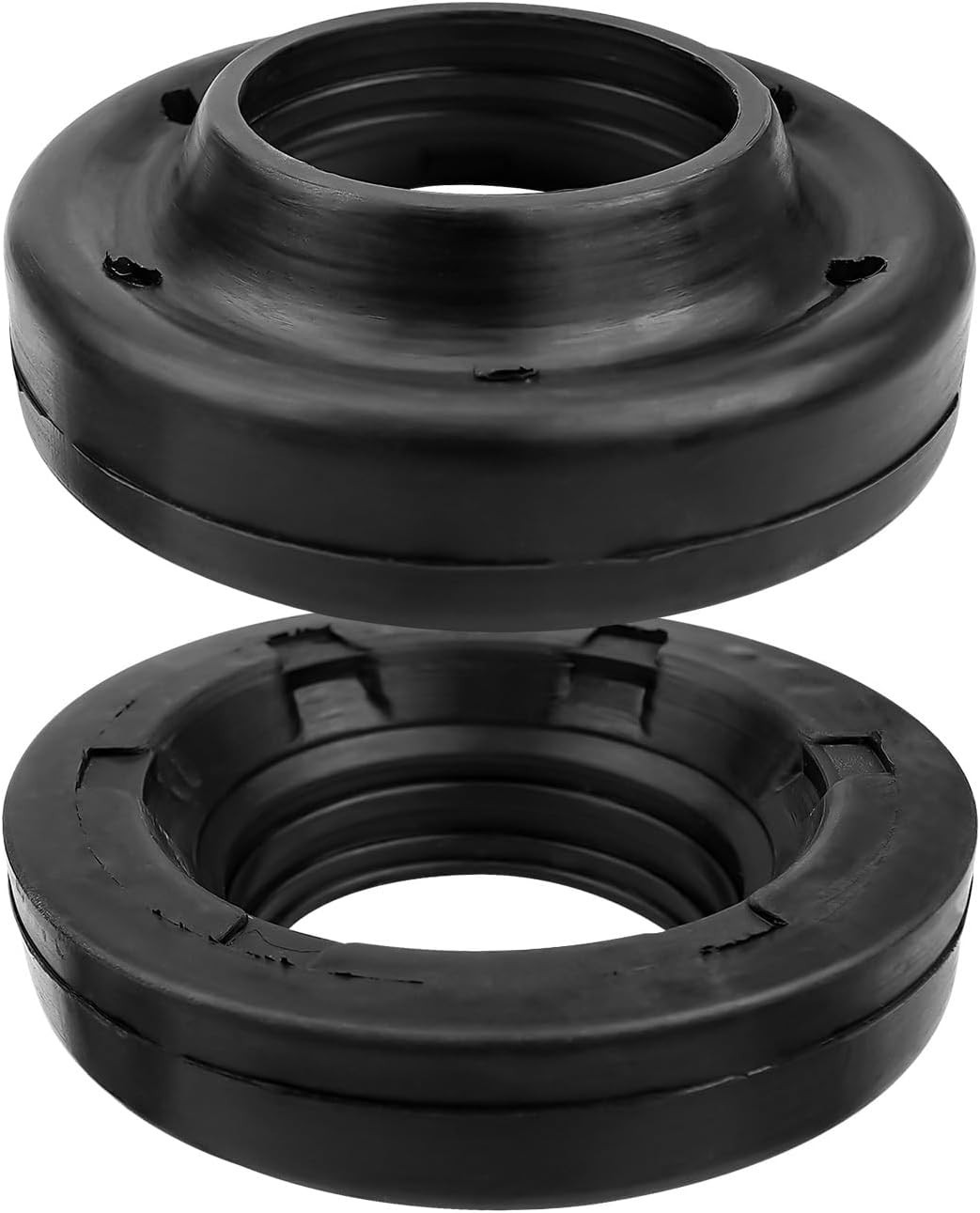 2 Pcs Front Upper Coil Spring Isolators Fit for Jeep Wrangler JK JKU 2007-2018 R