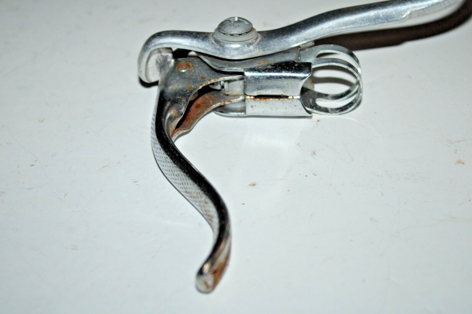 Vintage Dopbar Brake Lever Set 22.2-23.8mm Silver Touring Road Fast USA Shipper