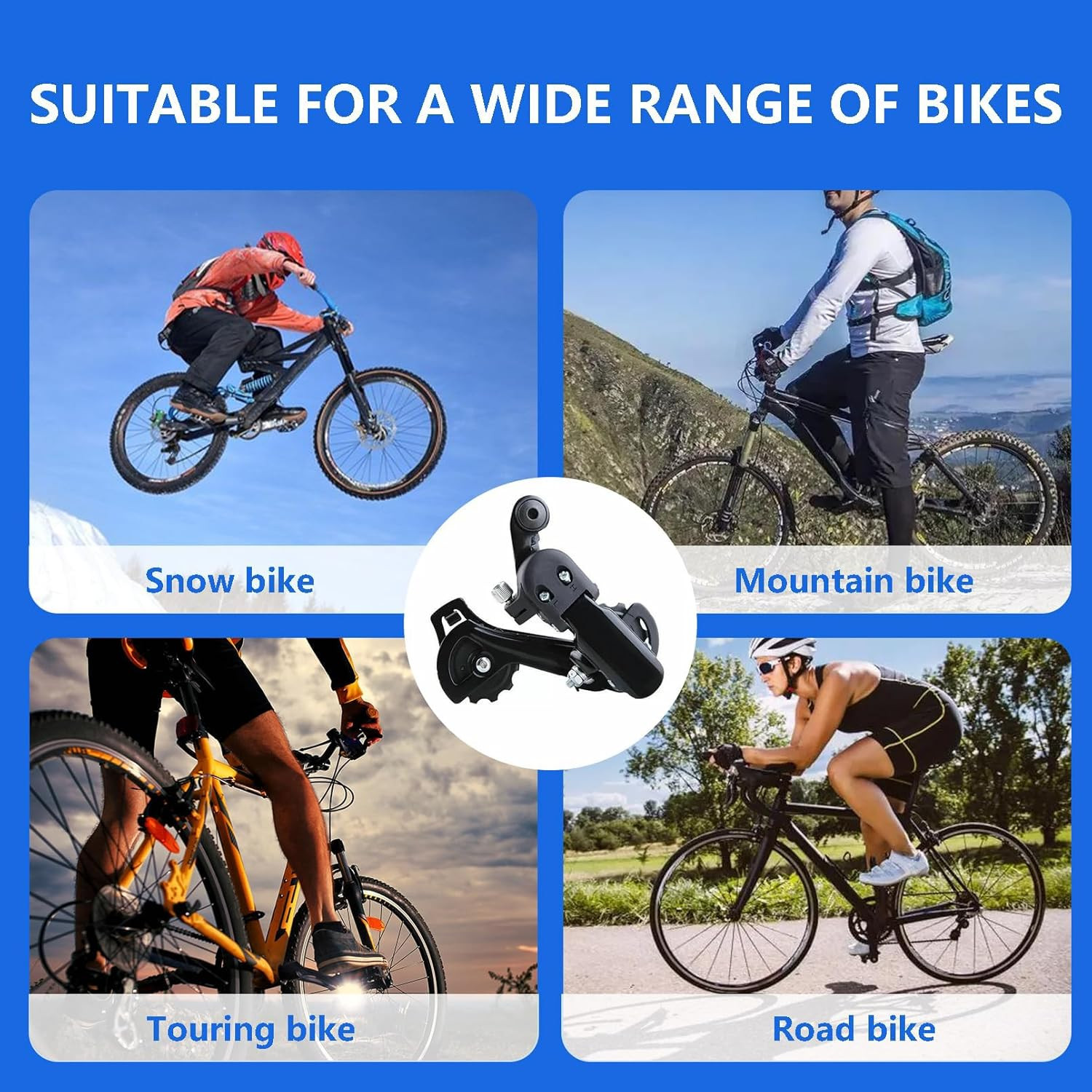 Rear Derailleur RD-TZ31A 6/7 Speed Direct/Hanger Mount Derailleur for Mountain T