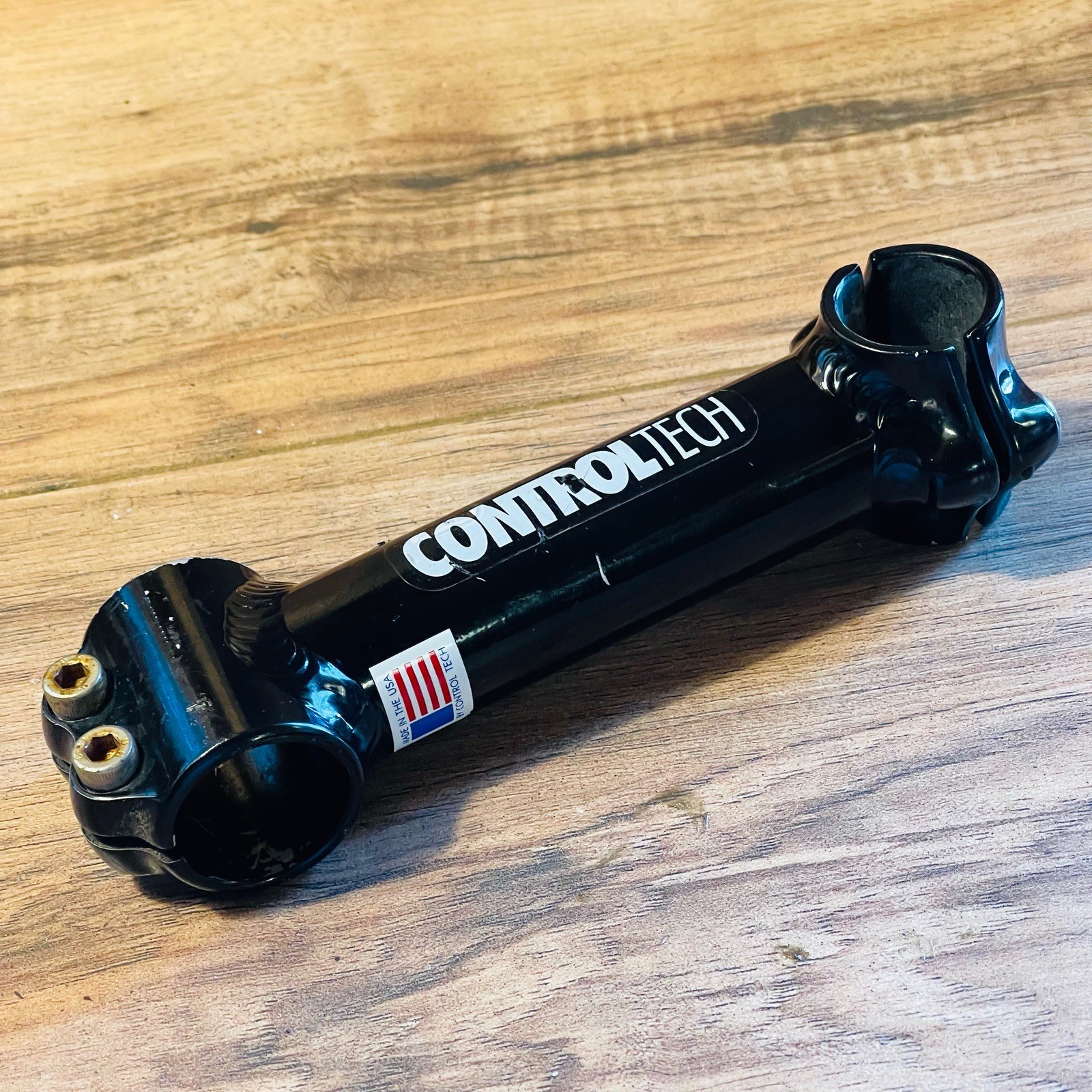 Vintage Control Tech Mountain Bike Stem 135 1 1/8 Threadless 5 Degree 25.4