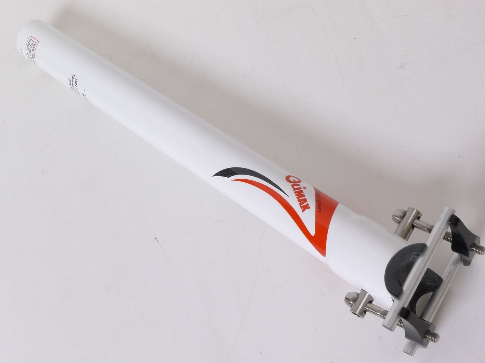 mr-ride 135g,30.9x350mm Climax SP02B 3K gloss carbon Seatpost Road MTB White