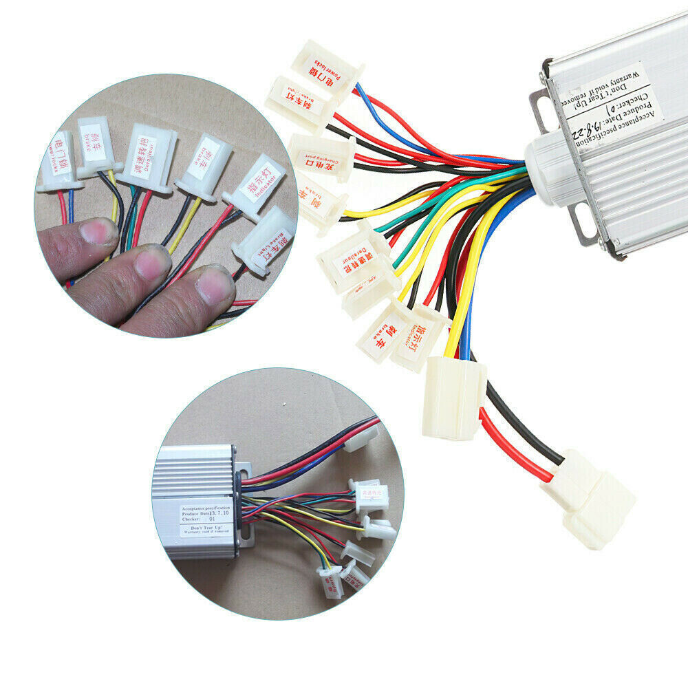 E-Bike 36/48V 1000W Brushed Motor Controller Electric Bicycle Scooter