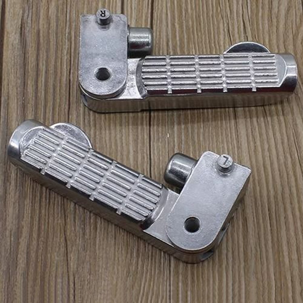 Ebikes Footrest Pegs with Non Slip Aluminum Alloy for Easy Installation