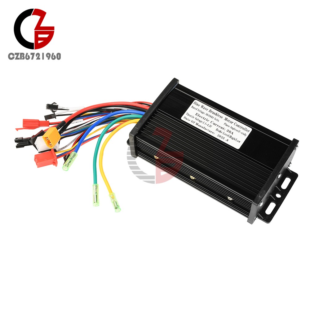36V 48V 64V 40A 30A 20A Brushless Motor Controller E-Bike S866 LCD Display Meter