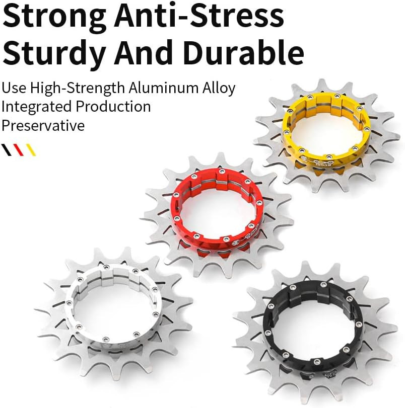 Single Speed Conversion Kit 13T/14T/15T/16T/17T/18T/20T/22T Single Speed Cassett