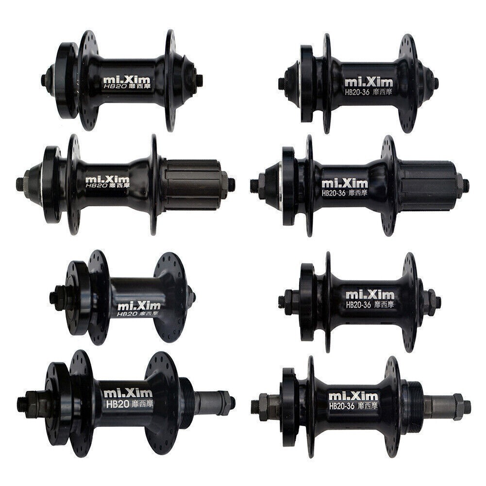 32/36H MTB Mountain Bike Disc-brake Ball-bearing Threaded/Cassette Hubs 5-10S