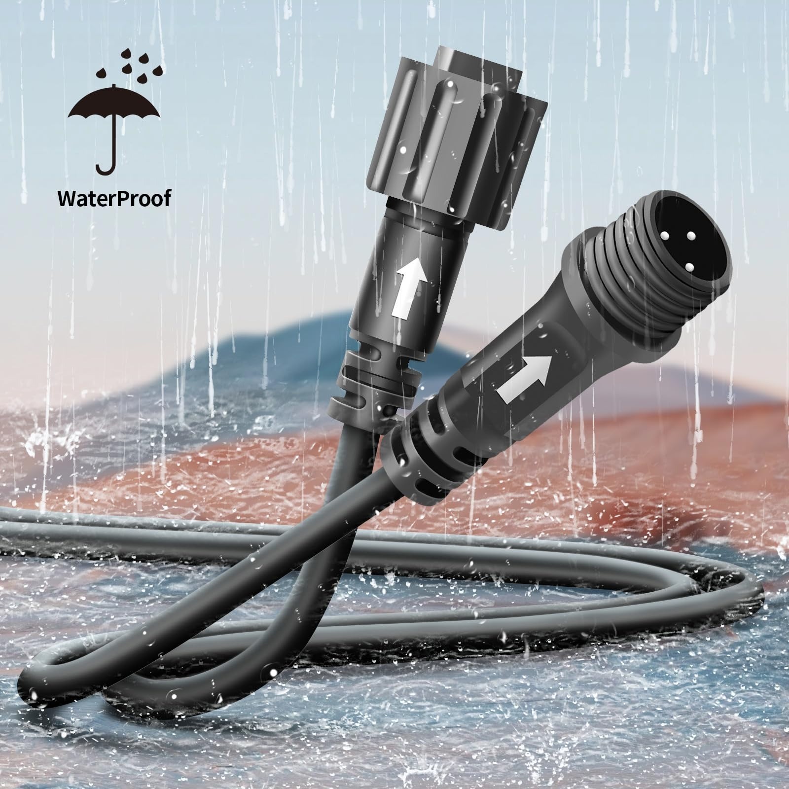 Bafang BBS Motor Speed Sensor Extension Cable 40cm Waterproof