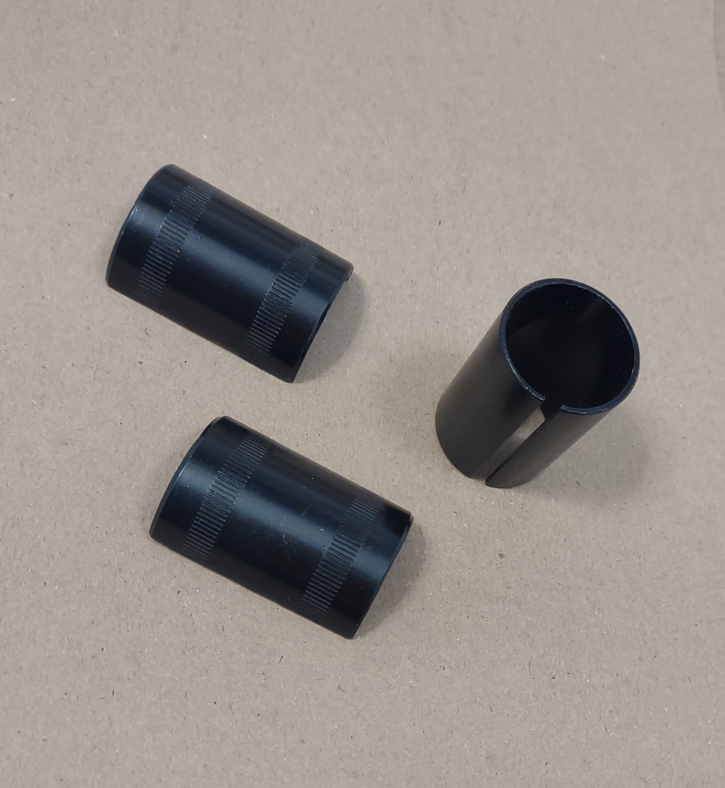 New Alloy Stem Adapter Shim 25.4 31.8 mm Size Black Color