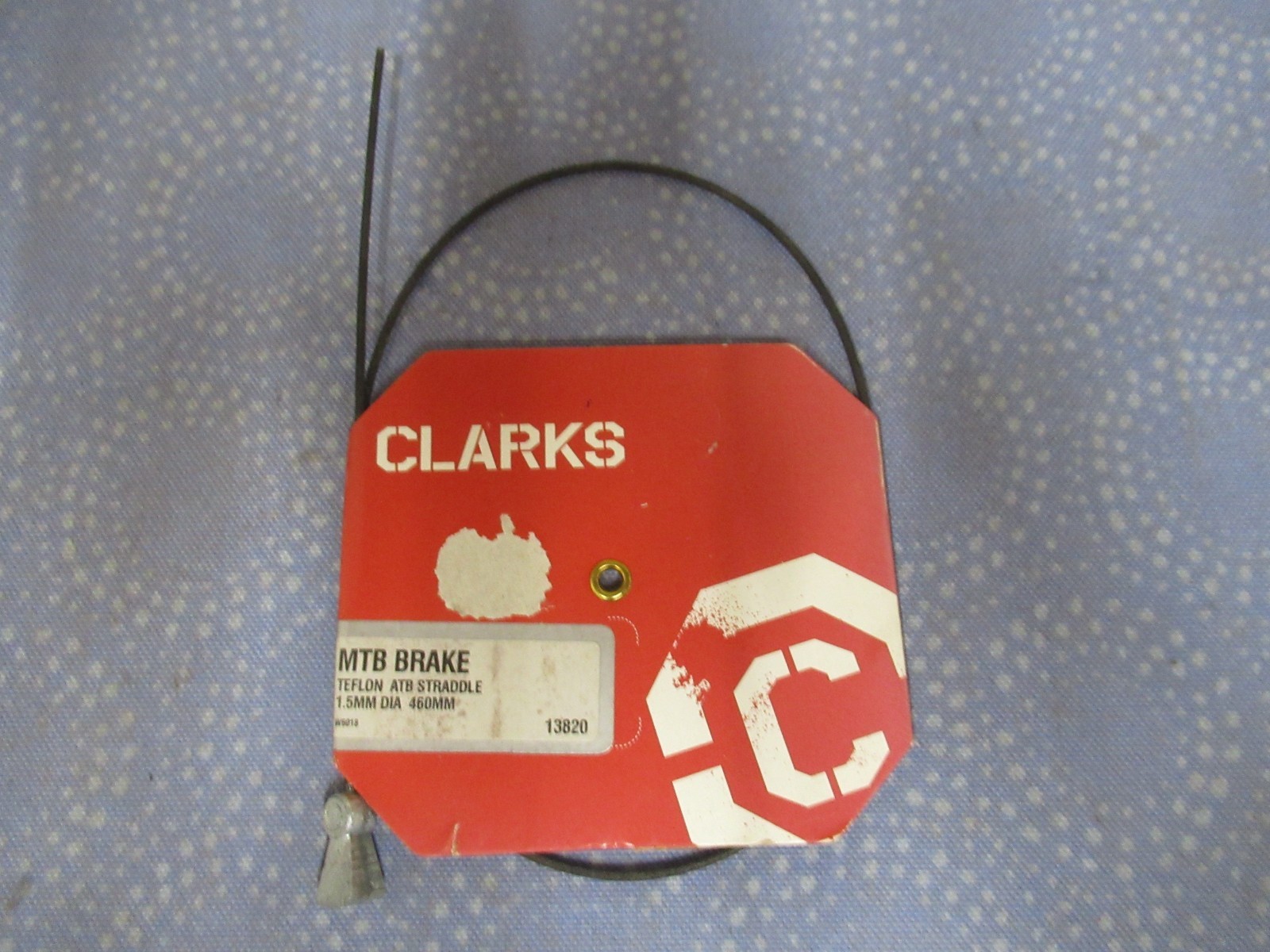Clarks MTB Teflon ATF Brake Straddle Cable 18″ Long (460mm) 1.5mm Dia. – New