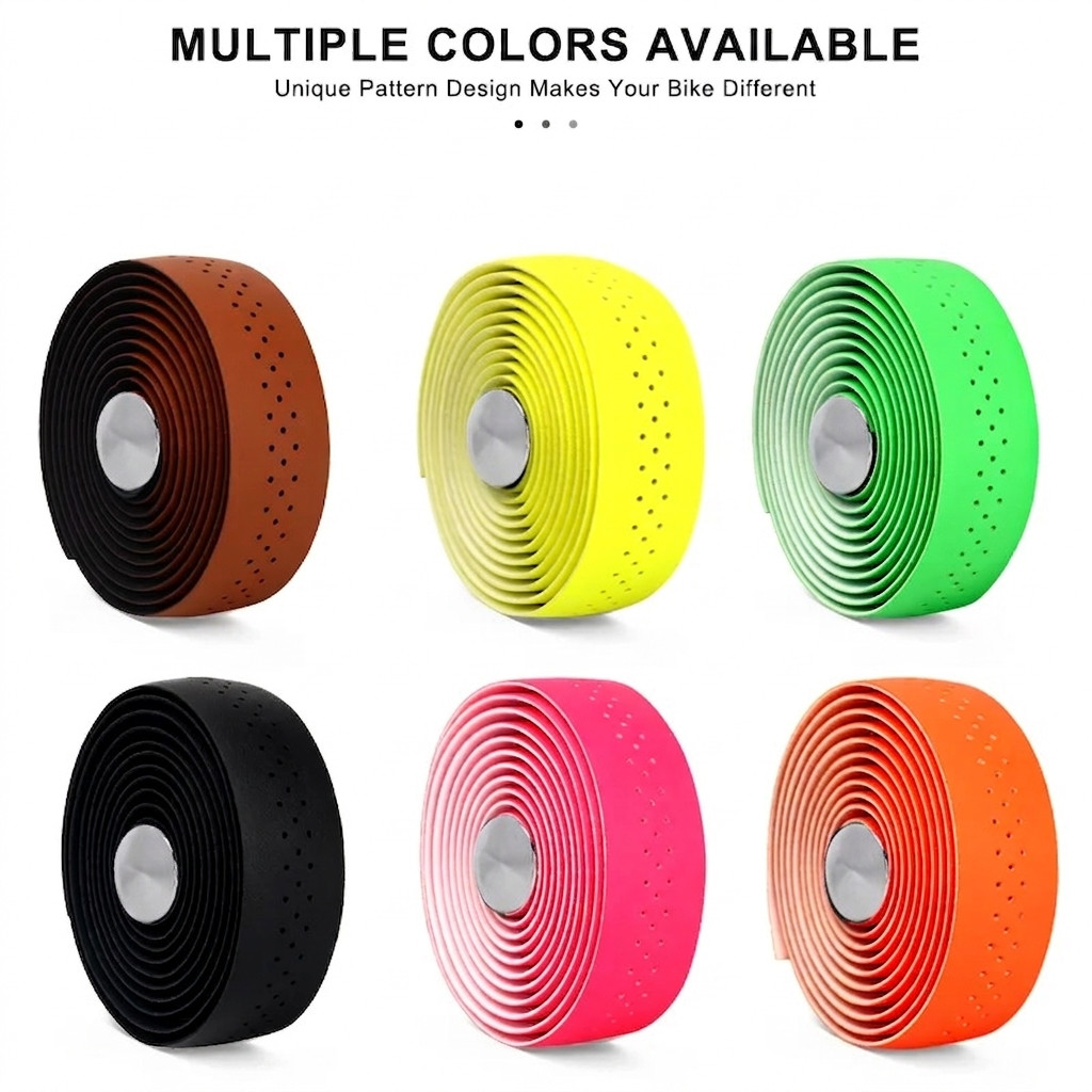 Bike Handlebar Tape EVA PU Road Bicycle Handle Bar Tape Belt Anti-slip