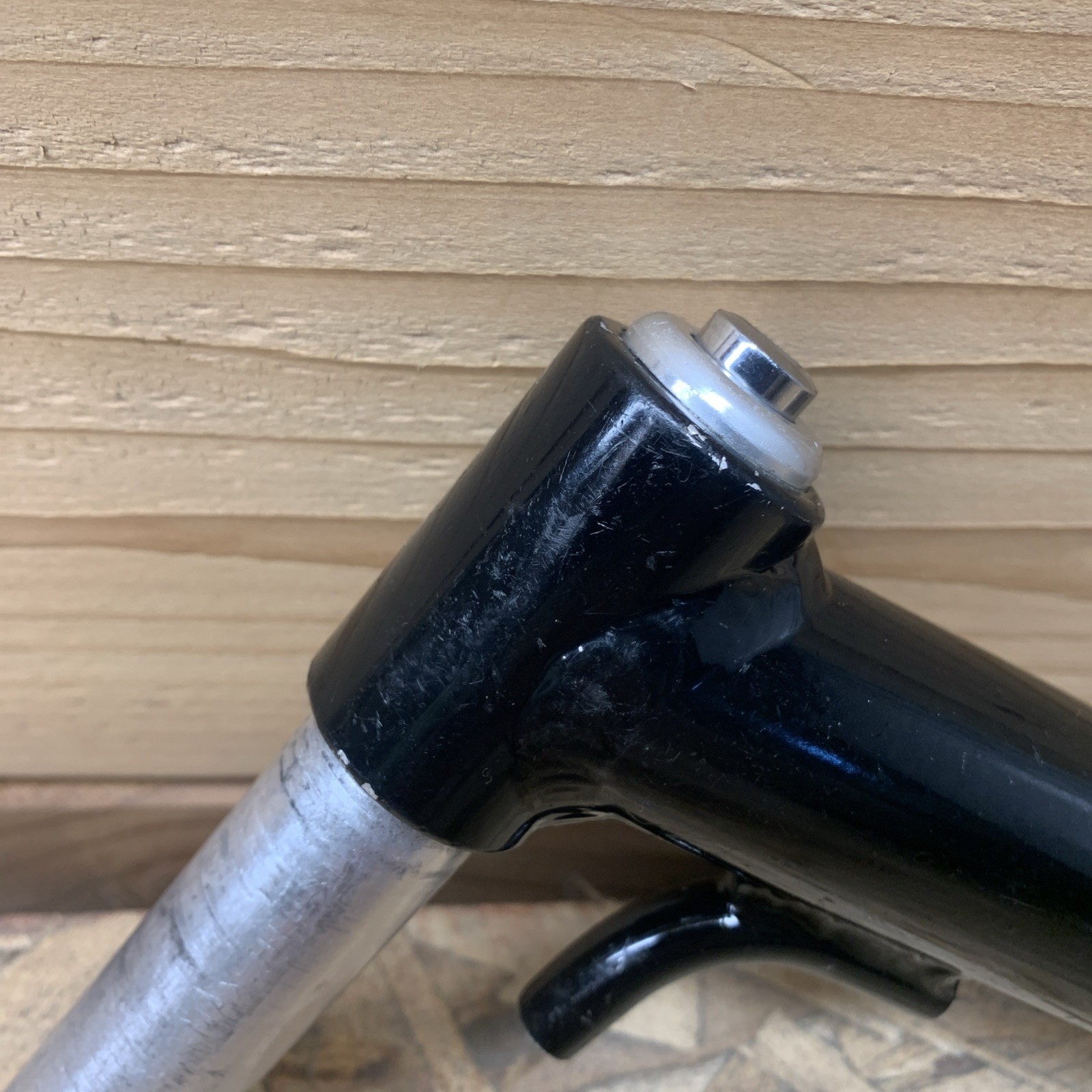 Vintage ANSWER ATAC 1” Inch Quill MTB Stem 125mm x 25.4mm Black w/pipe USA!
