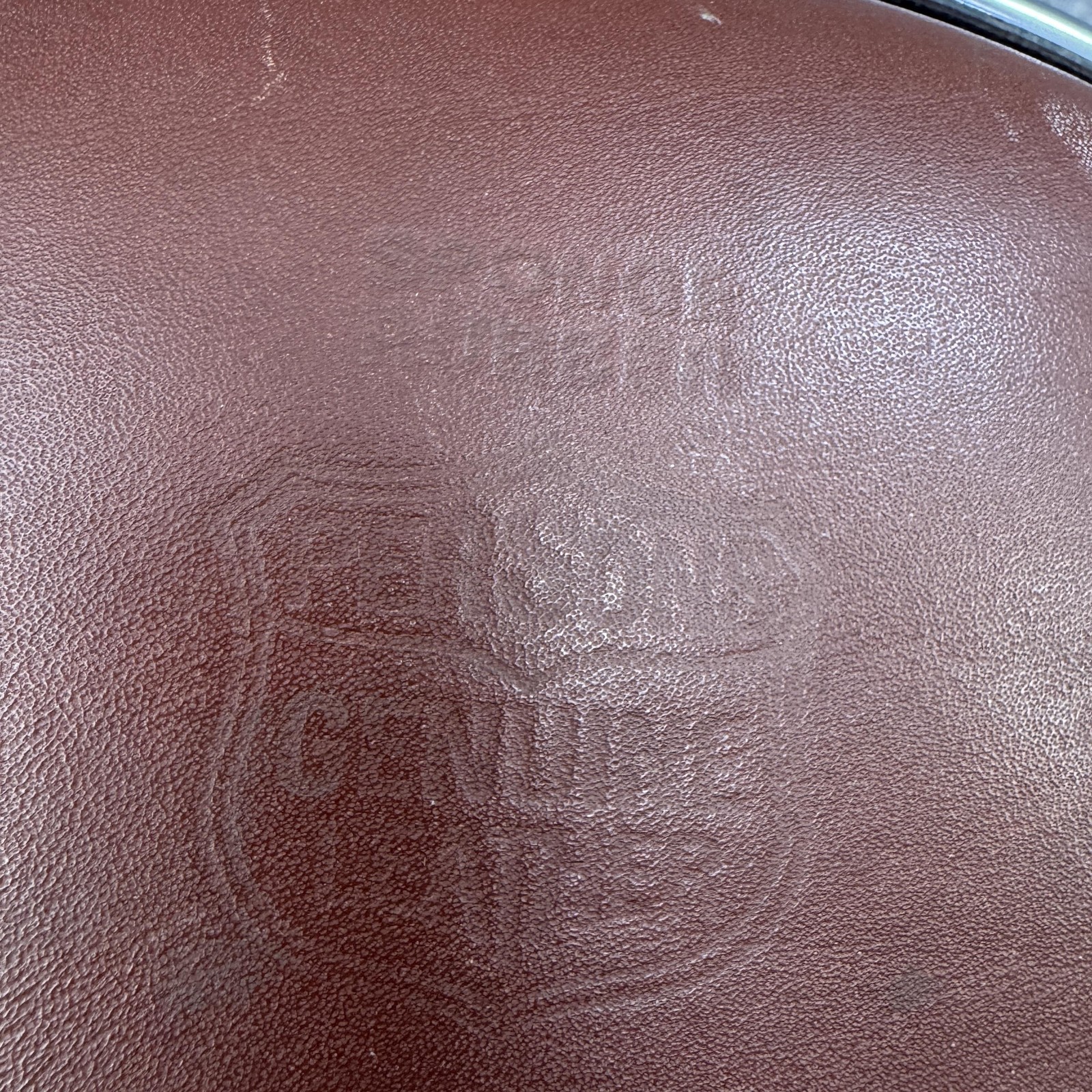 Vintage Persons Bicycle Saddle Seat Brown Genuine Leather 90s 99 Cruiser Spring