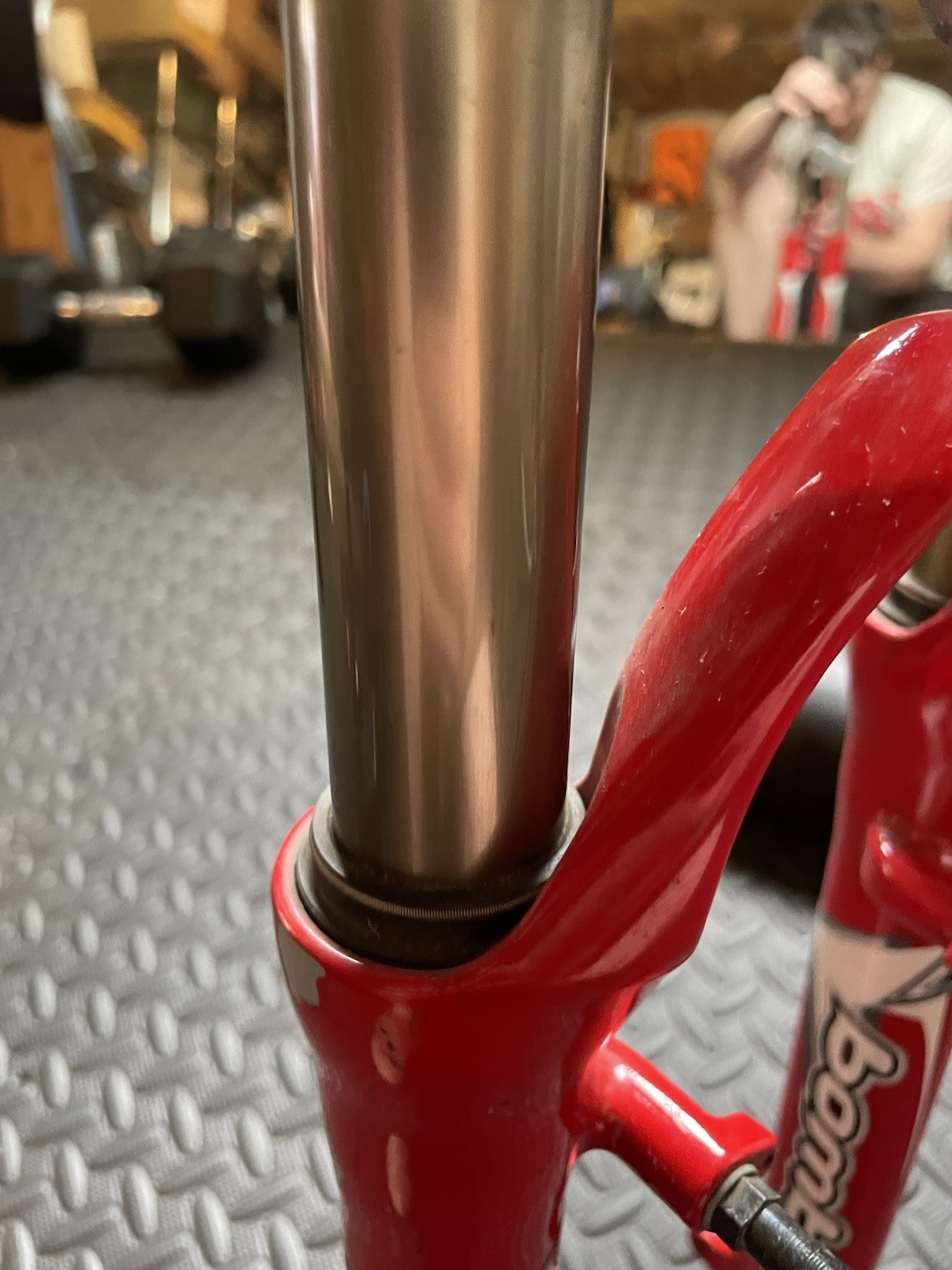 Vintage Marzocchi MXC Coil 80mm Suspension Fork — Rare 1-inch (25.4 Mm) Steerer