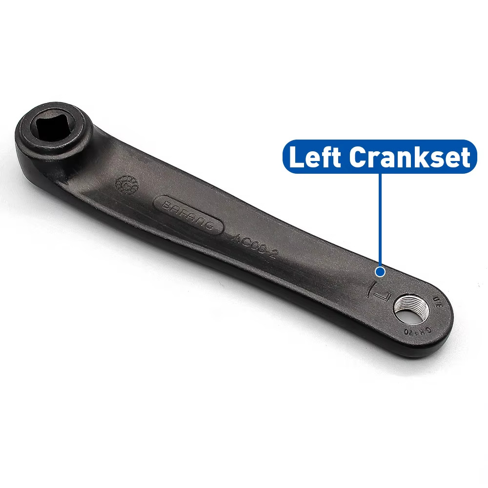 Crank Arms For Bafang BBS01/02/HD Motor Conversion Kit(Gift Puller for a pair)