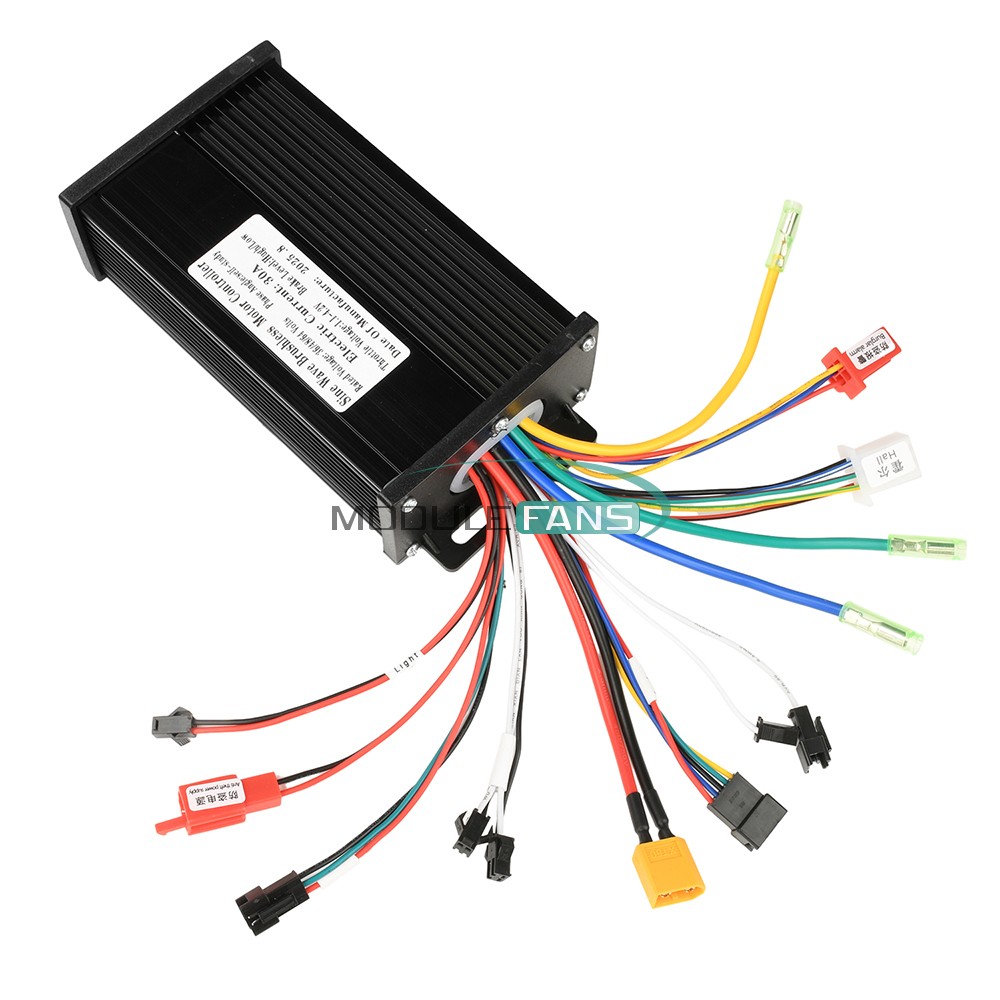 36V 48V 64V 750-1500W Brushless Motor Controller Motor Driver E-Bike S866 Meter