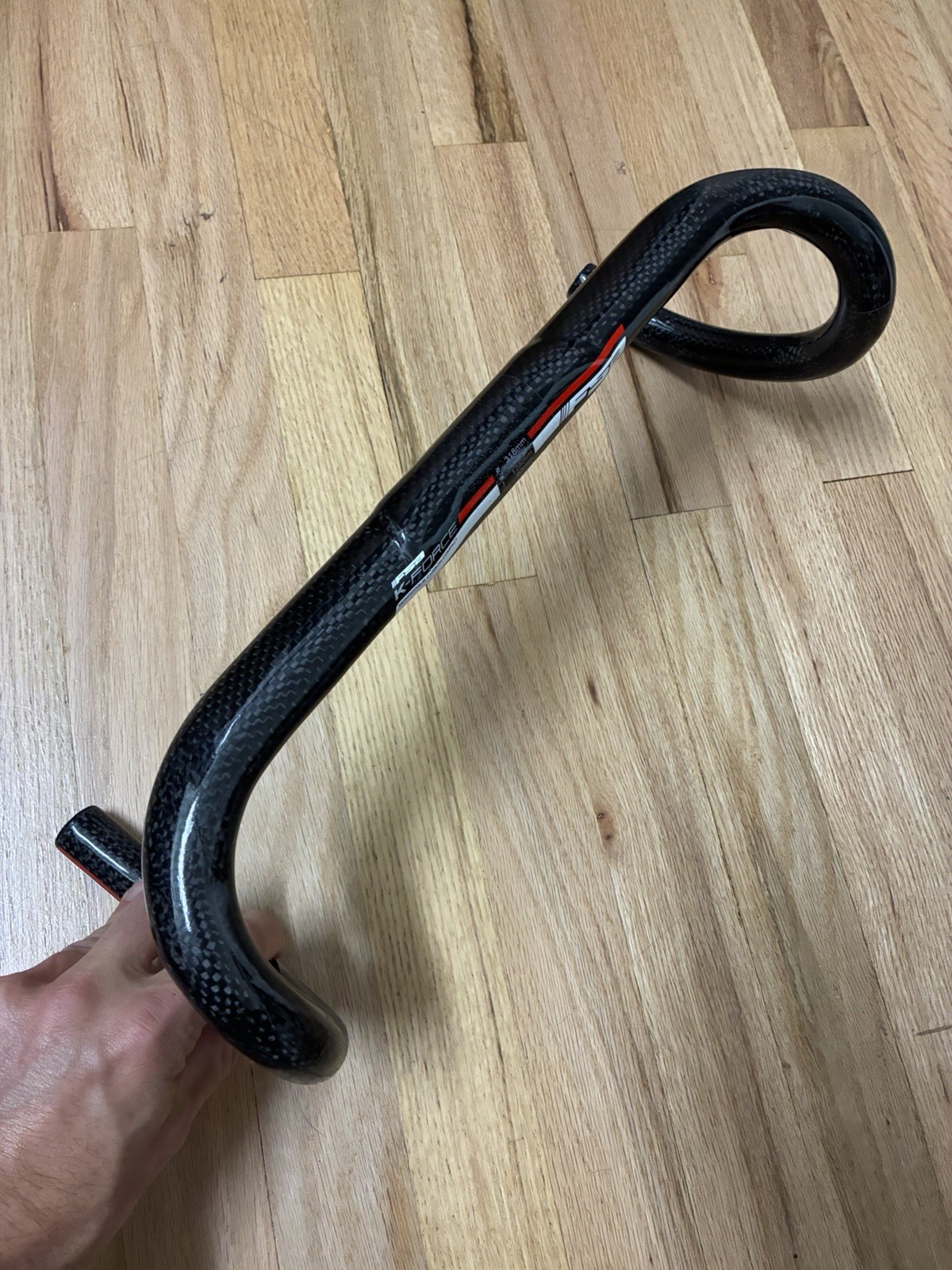 FSA K-Force carbon road handlebar 31.8 38 cm c-c drop bars 80 reach 125 drop