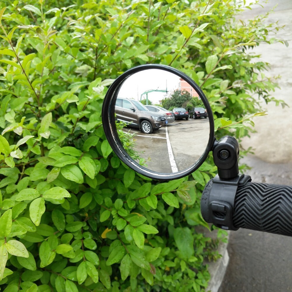 Ebike Bike Handlebar Mirror – Rotatable And Adjustable Wide Angle Rear Rearview