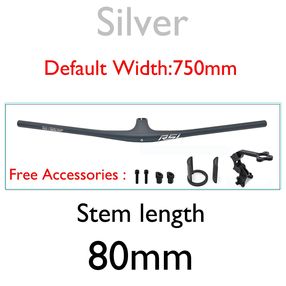 MTB Bike Integrated Carbon Handlebar -13° Stem with Computer Mount For XC/AM/FR