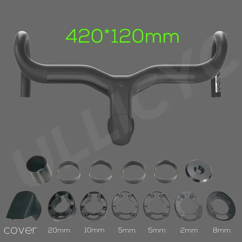 Road Bike Carbon Integration Handlebar Internal Wiring 31.8mm Bike Accessories