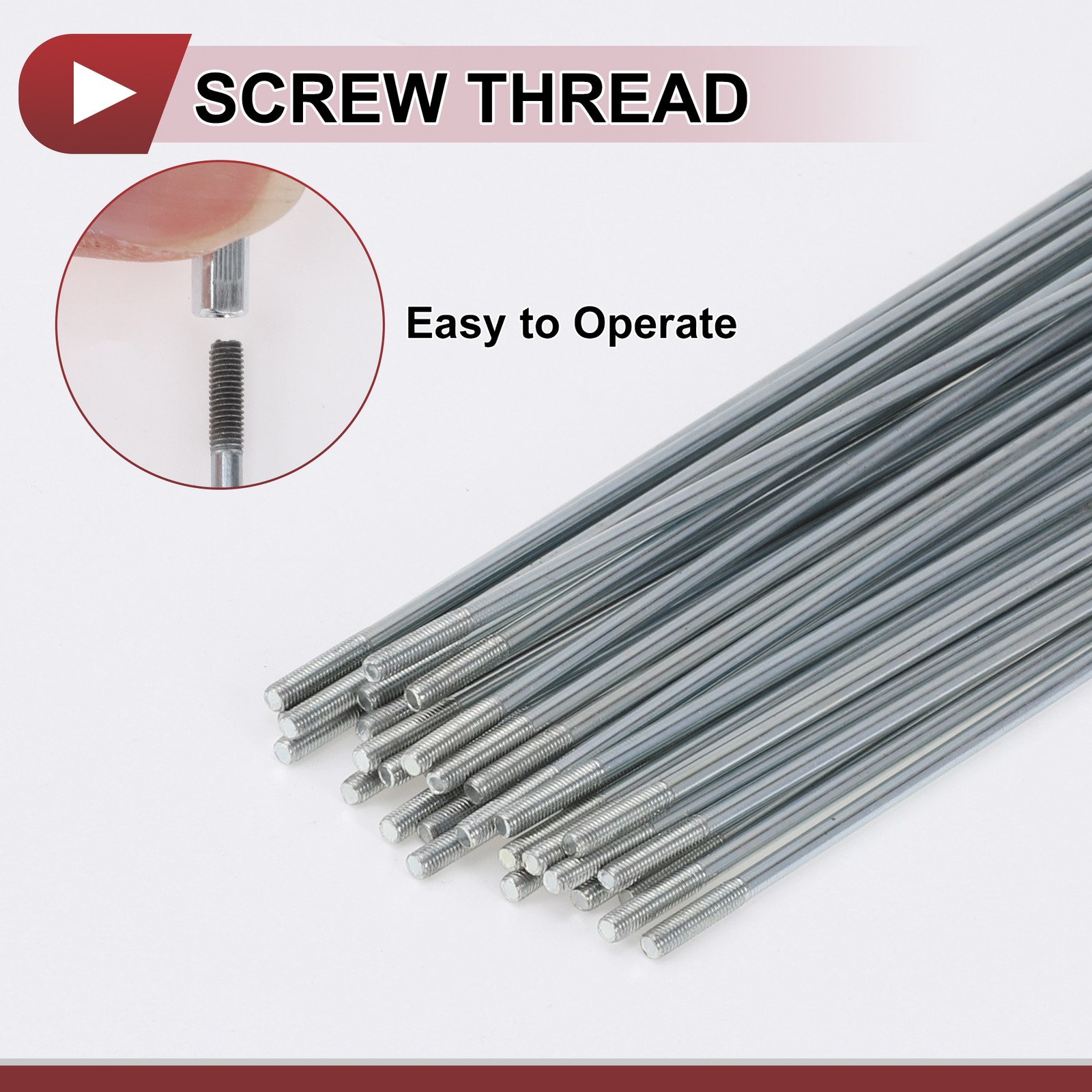 36 sets bike spokes 12G 97mm steel 45 galvanized silver