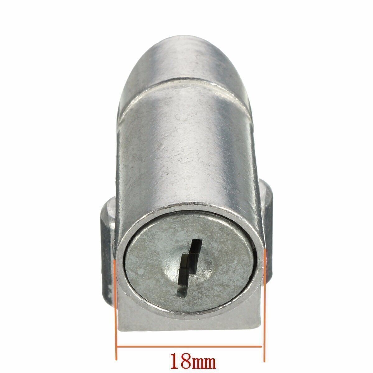 Universal E-Bike Motorcycle Scooter Battery Safety Lock Cylinder with 2 Keys