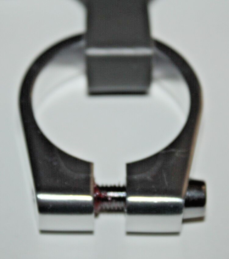 Kalloy Uno Bicycle Seat Post Clamp 31.8mm 11/4″ Silver SC100 665691 Free Shipper