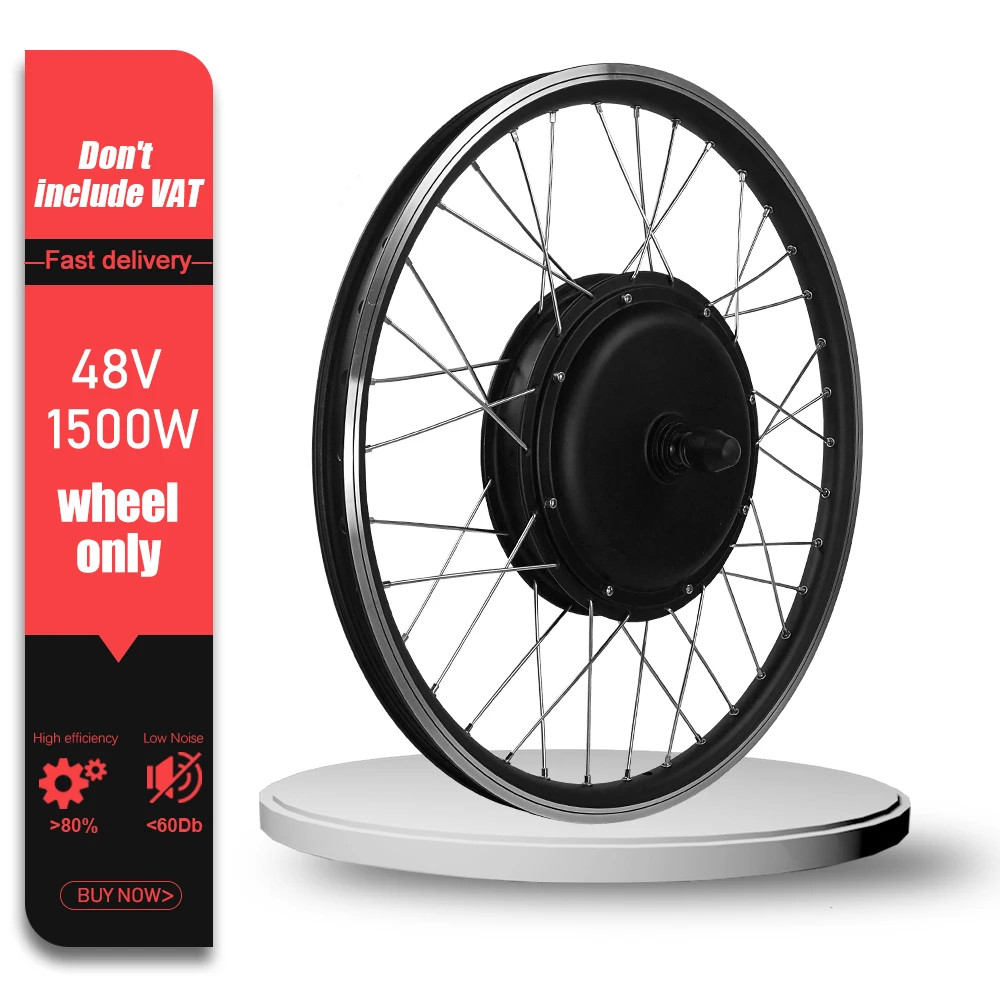 Mountain Electric Bike 48V 1500W Brushless Rear Cassette Hub Motor 20-29in 700C